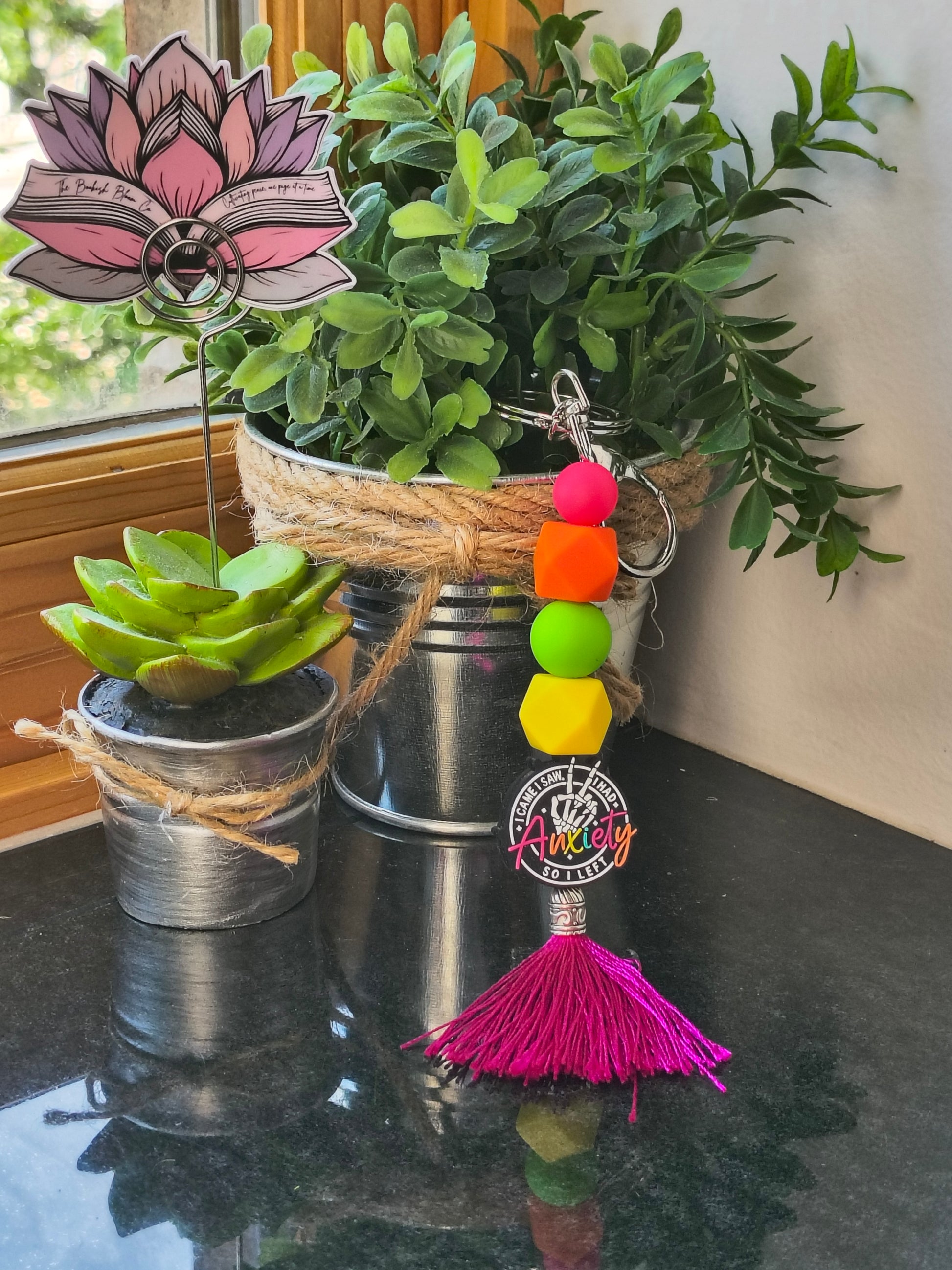 Anxiety Keychain