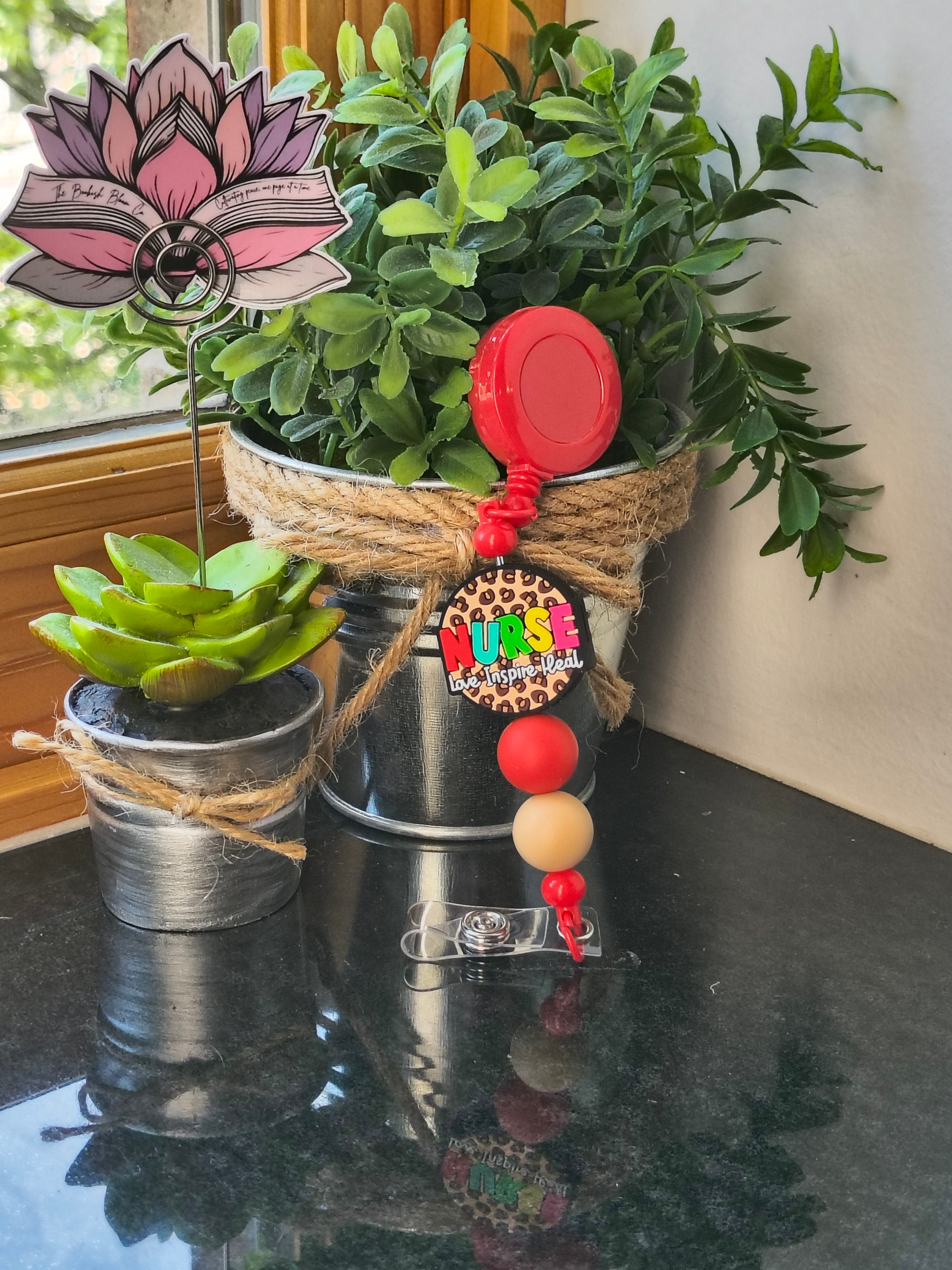 Nurse Badge Reel