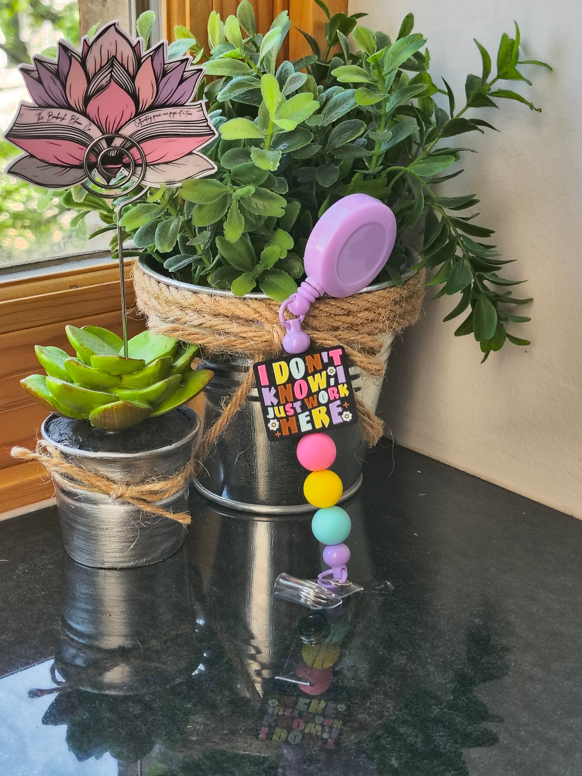 I Just Work Here Badge Reel