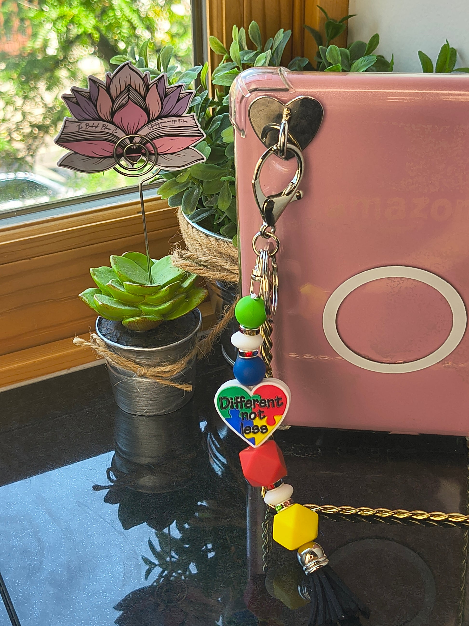 Autism Awareness Kindle Charmchain