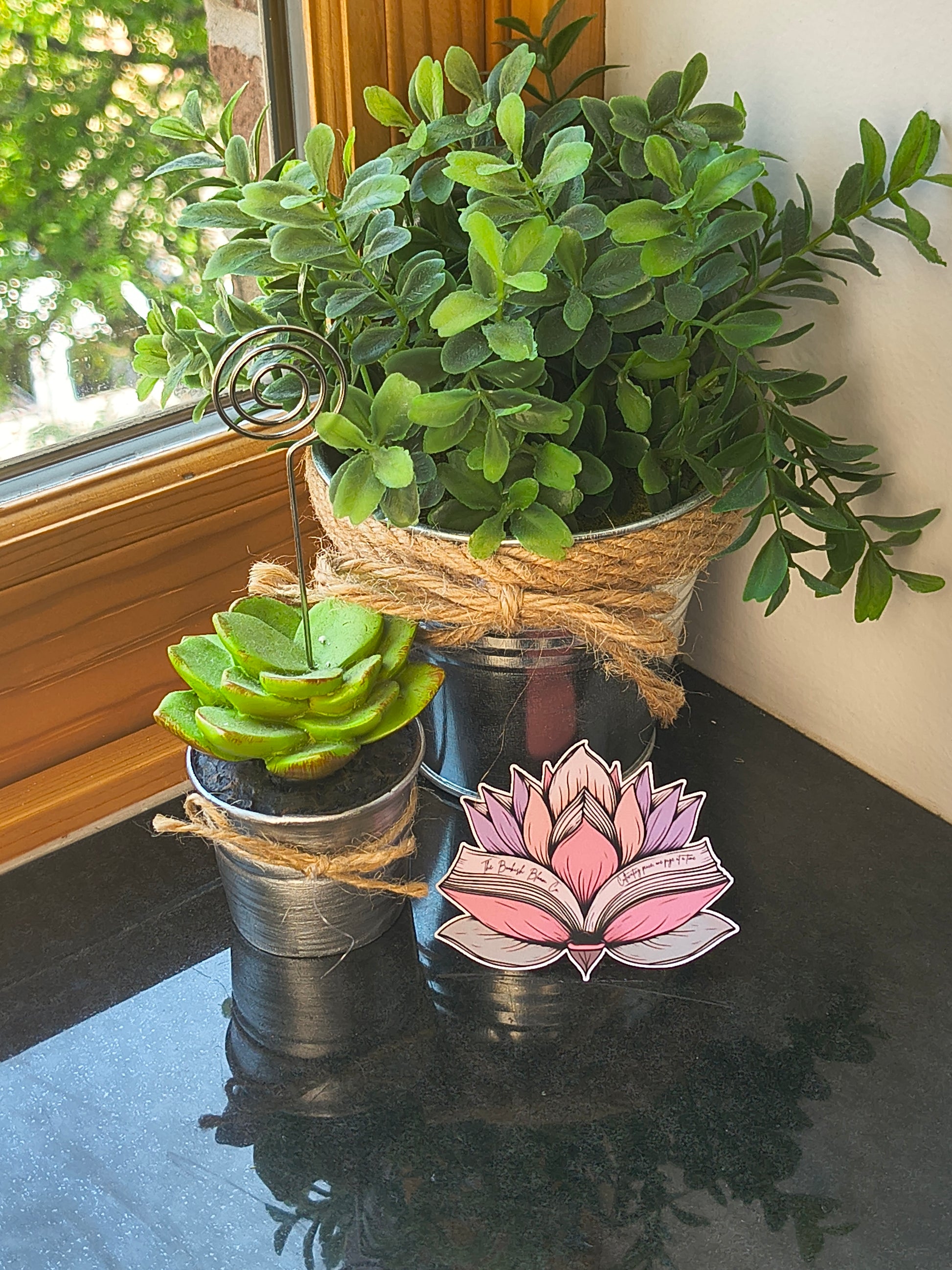 Bookish Bloom Co Sticker