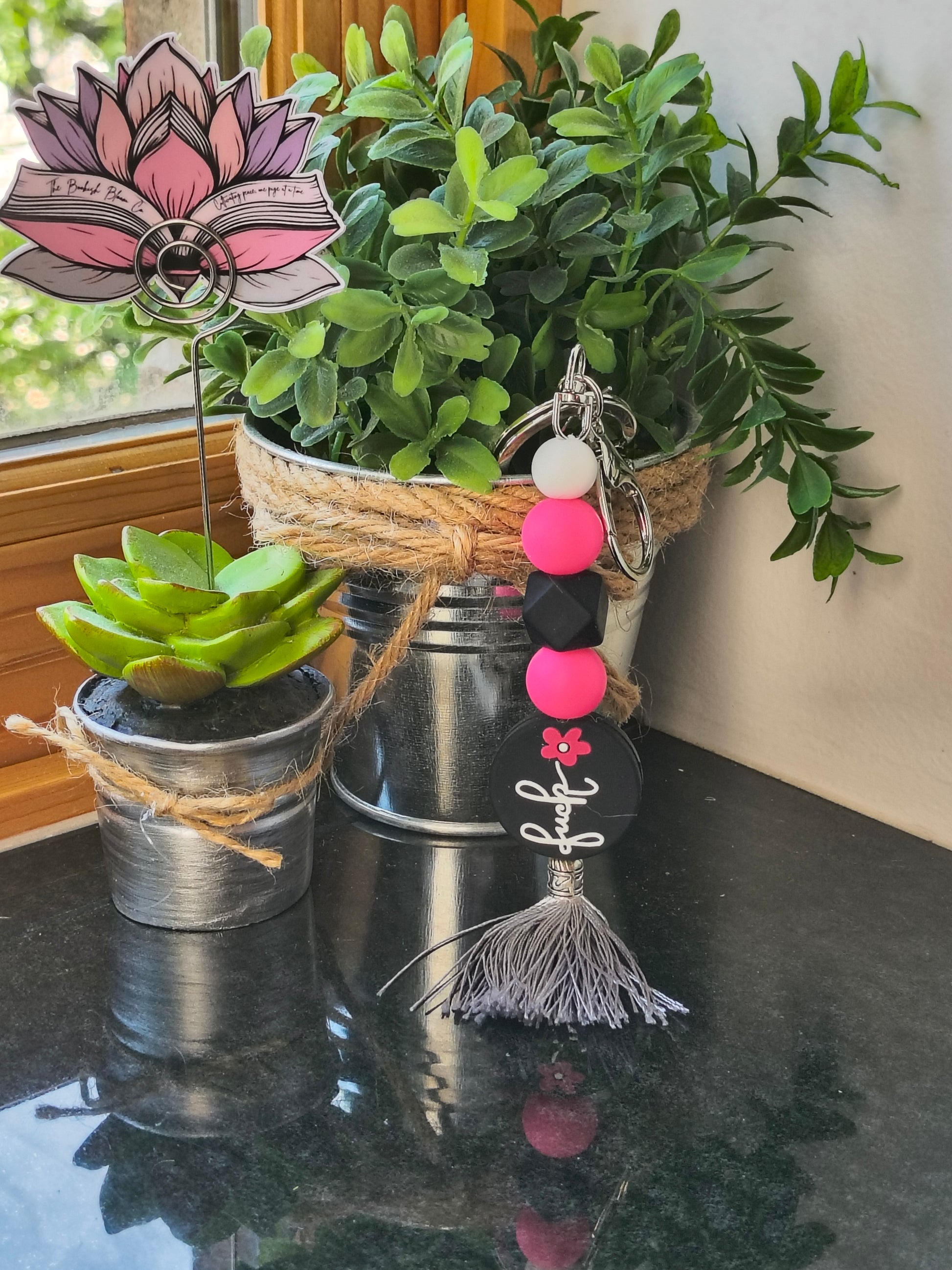 Bad Moms Say Bad Words Keychain