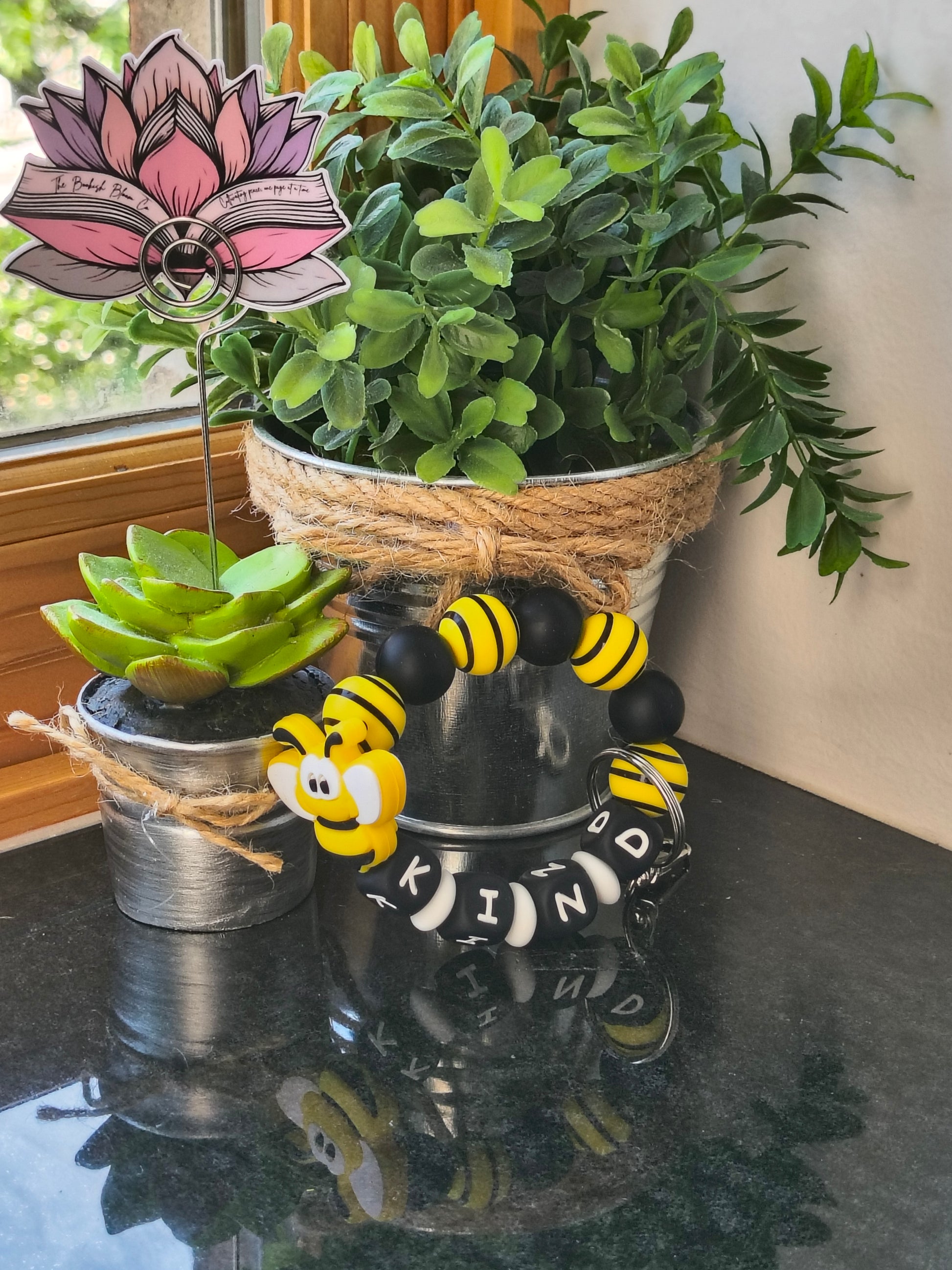 Bee Kind Keychain